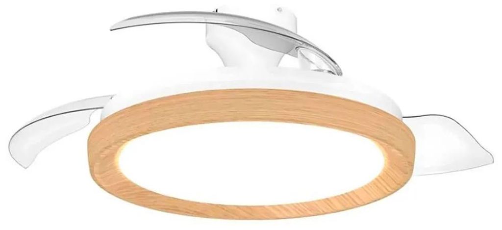 Philips plafondventilator Bliss, binnenventilator, hout, Productafbeelding 