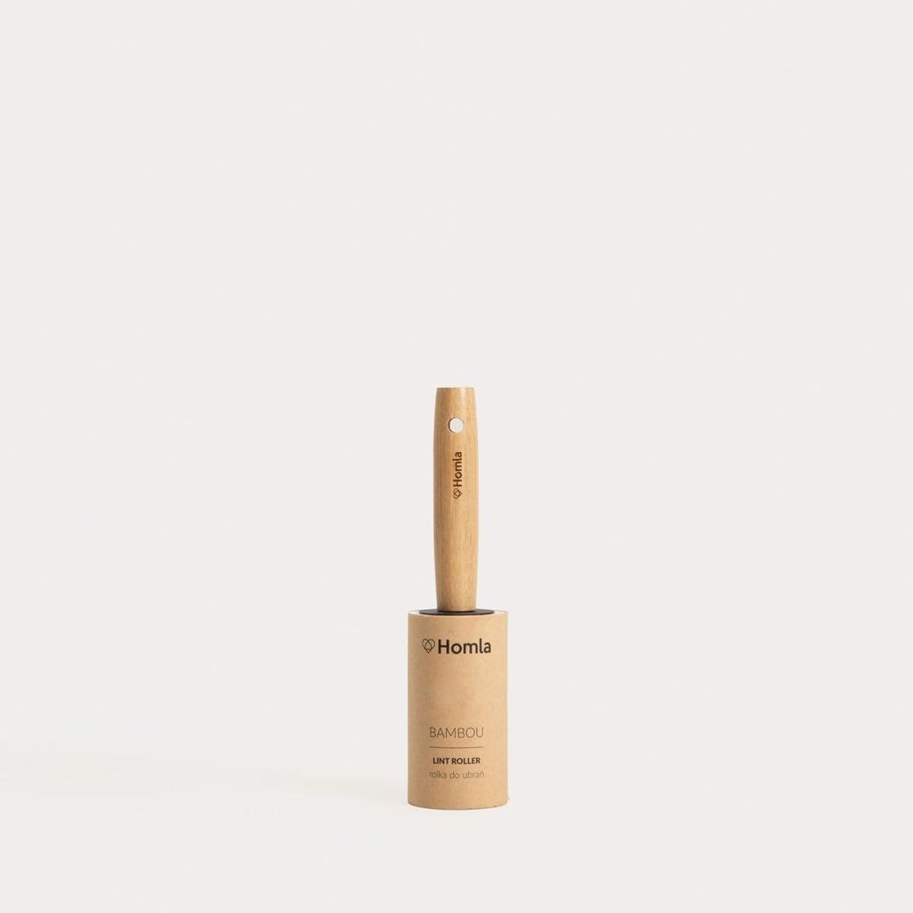 HOMLA BAMBOU Kleiderroller mit Bambusgriff 22,5 cm Produktbild 