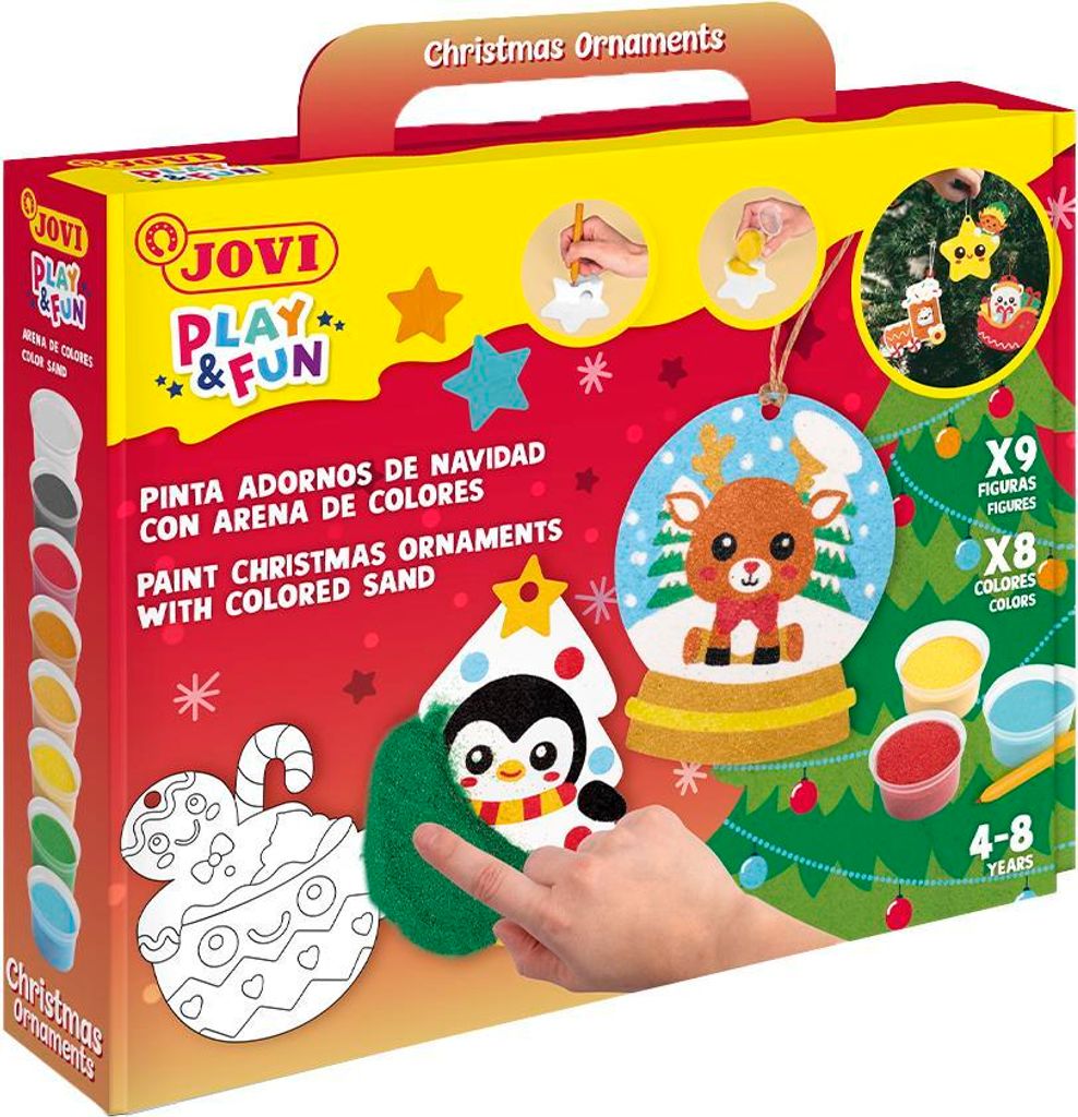 Jovi Play&Fun Sand Painting Kit - Christmas