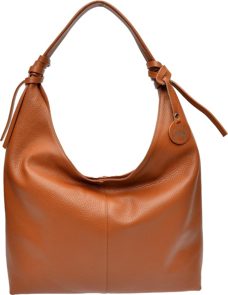 Roberta M_Hobo bag_AW25 RM 112_COGNAC