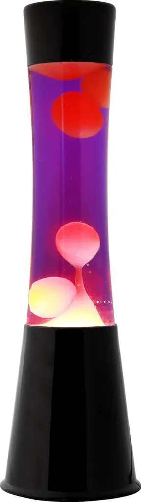 Lampada Lava I-TOTAL Viola/Bianco | Illuminazione d'Atmosfera Design