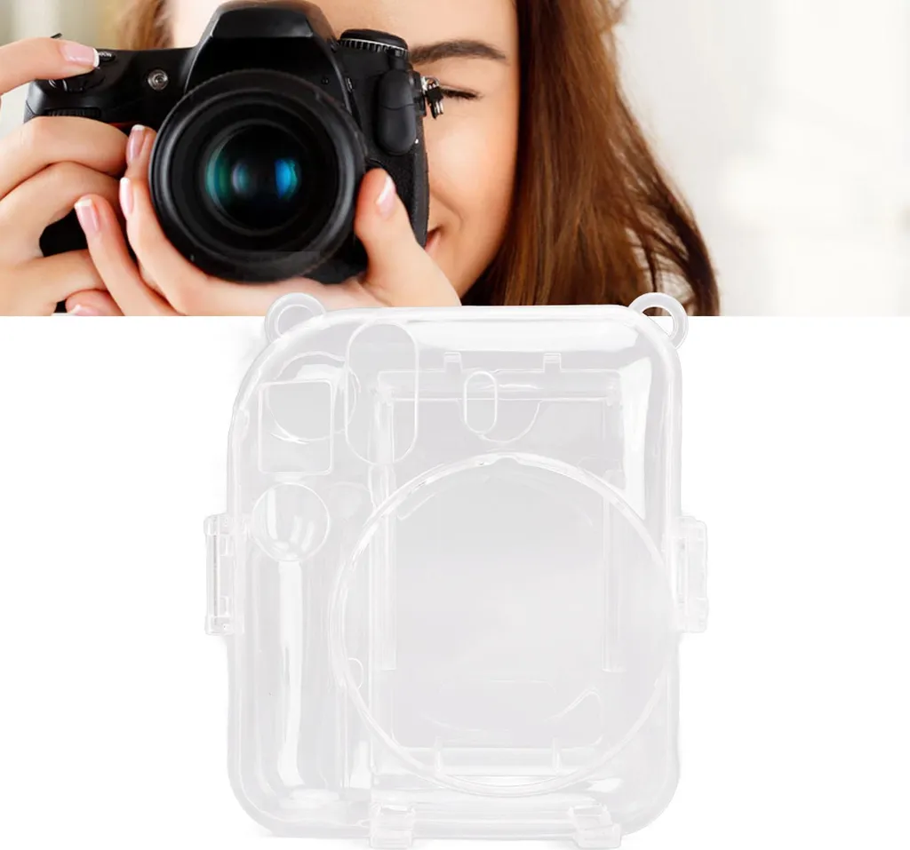 Custodia Protettiva Instax Mini 12 Rigida con Set Foto Mucca