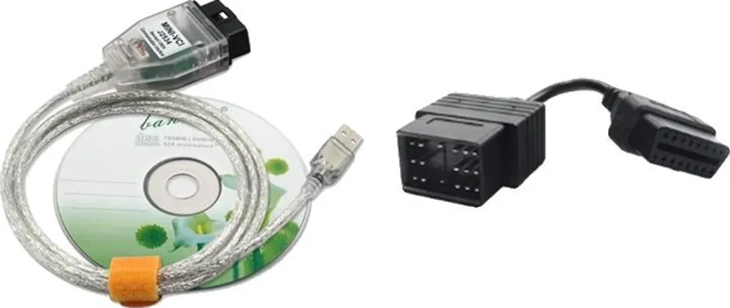 Câble MINI VCI 17 broches haute compatibilité et diagnostic rapide