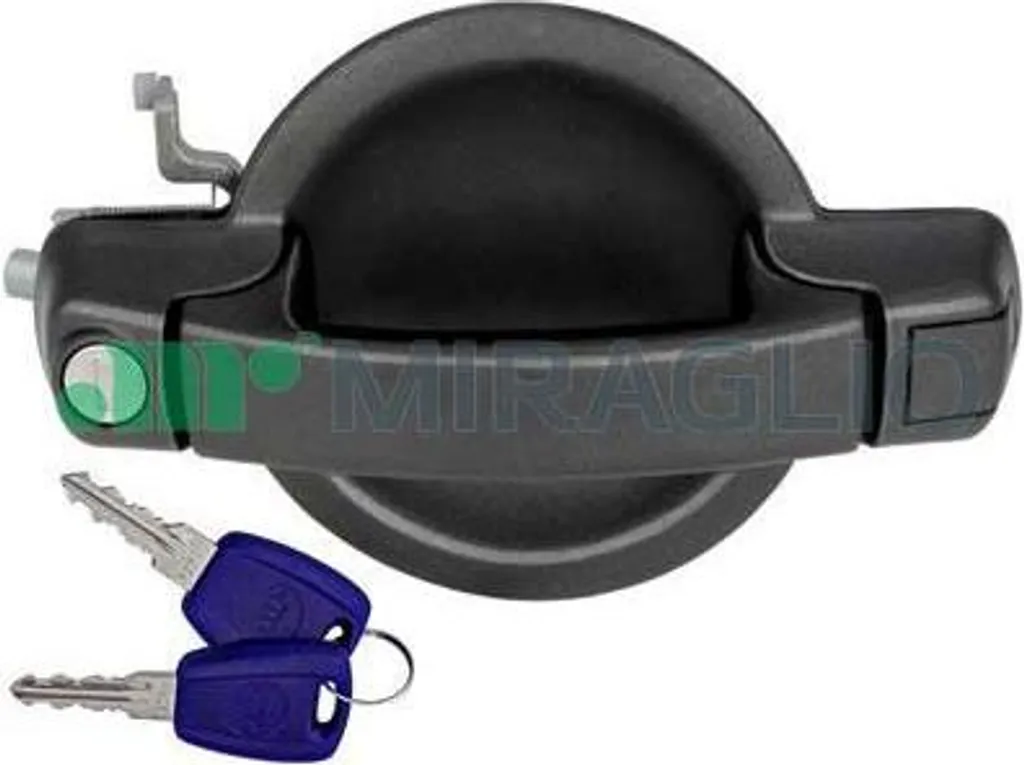 Poignée de porte Miraglio 80/470SC OE 735294303 pour Fiat Doblo