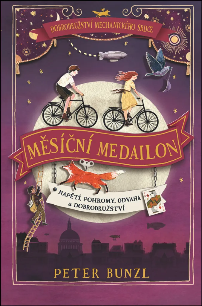 Měsíční medailon - Édition illustrée du best-seller de Peter Bunzl 320p