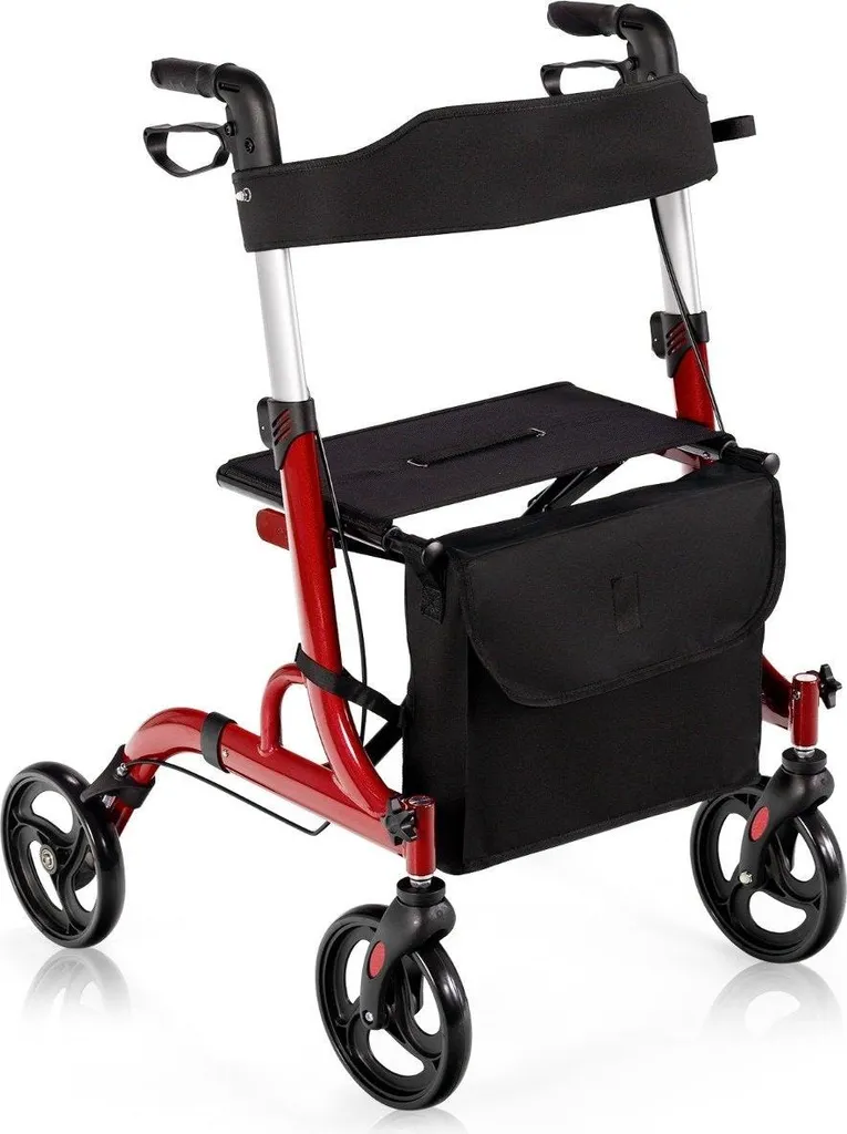 Déambulateur 2 en 1 : finie la fatigue avec ce rollator léger et stable