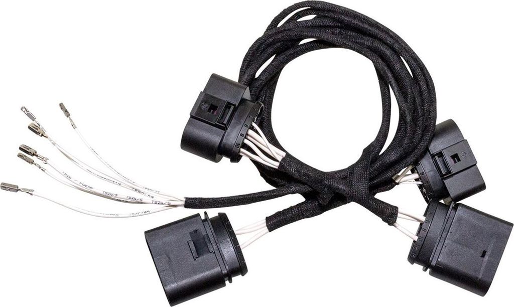 Adapter Umrüstung Xenon auf Halogen Scheinwerfer Kabel passend für VW Golf 6 VI