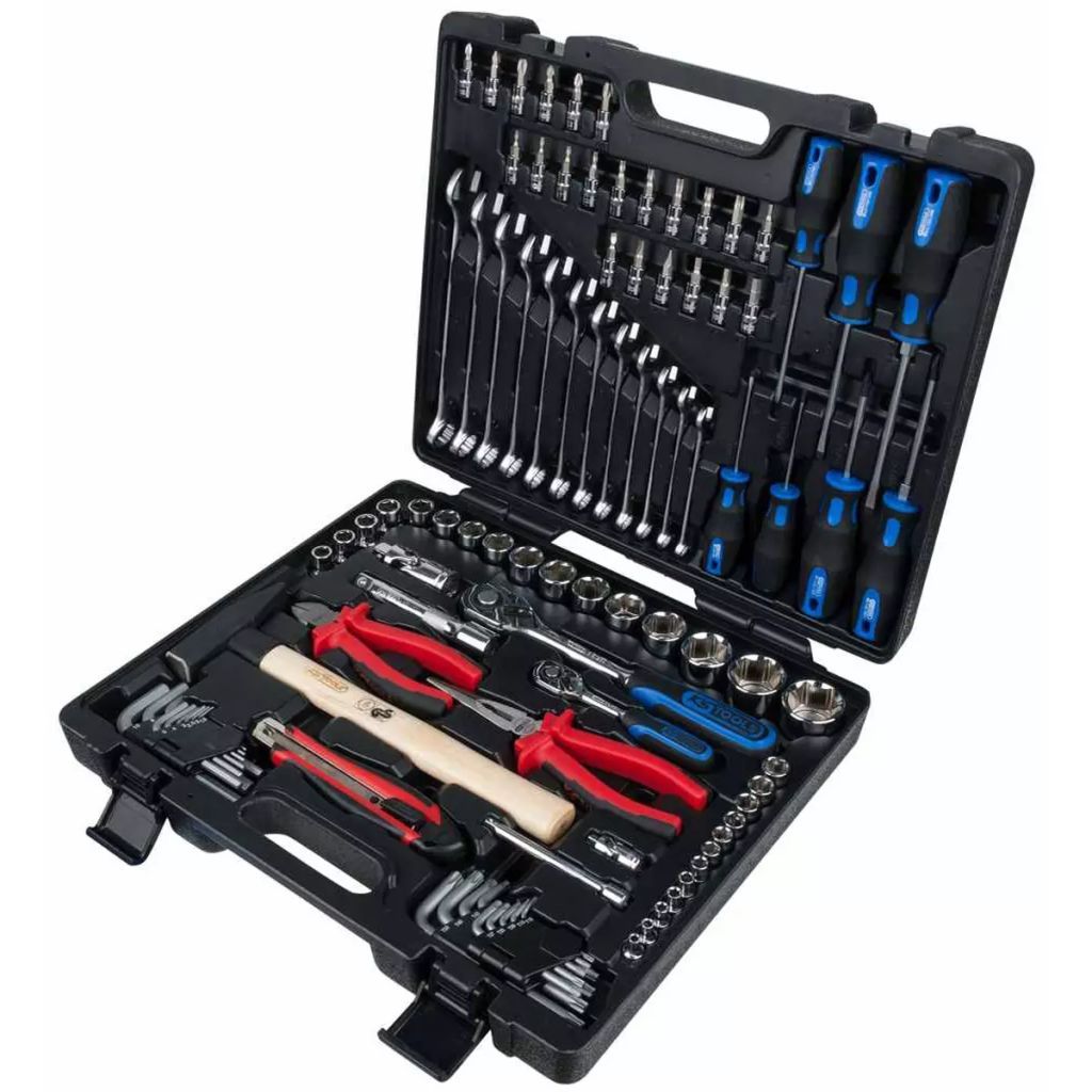 KS Tools CHROMEplus 97-tlg. Werkzeugsatz mit Stecknüssen Produktbild 