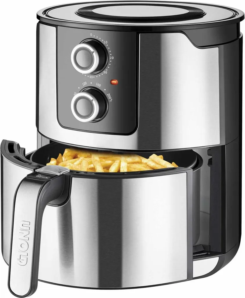 Friteuse à air chaud XL Unold : cuiseur multifonction sans matière grasse