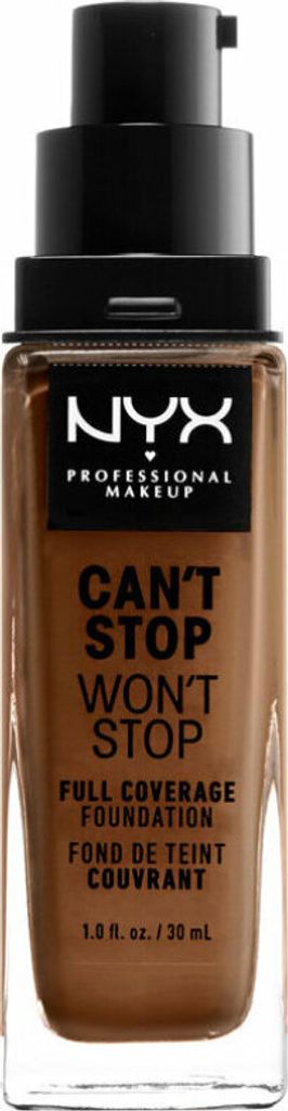 Nyx Can ́t Stop Won ́t Stop Full Coverage Foundation Cappucciono 30ml