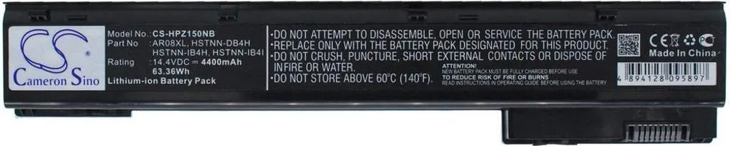 Batterie pour HP ZBook 15 Mobile Workstation - Travaillez partout