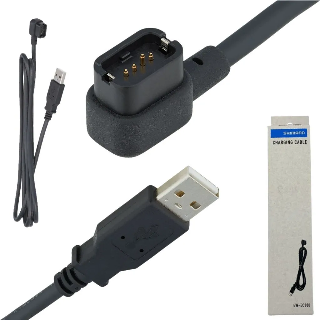 Câble de charge SHIMANO EW-EC300 1500 mm pour groupes Di2 12 vitesses