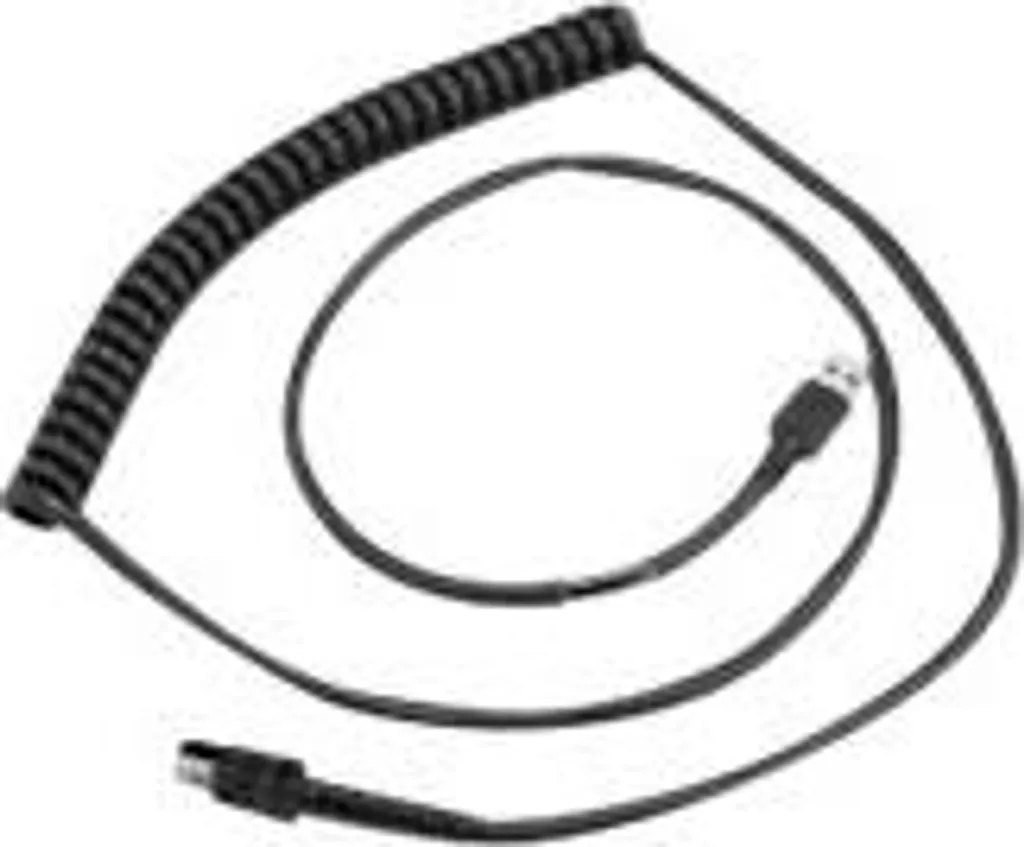 Câble USB pour Zebra DS3600 : extension 3,6m spiralée pour entrepôt