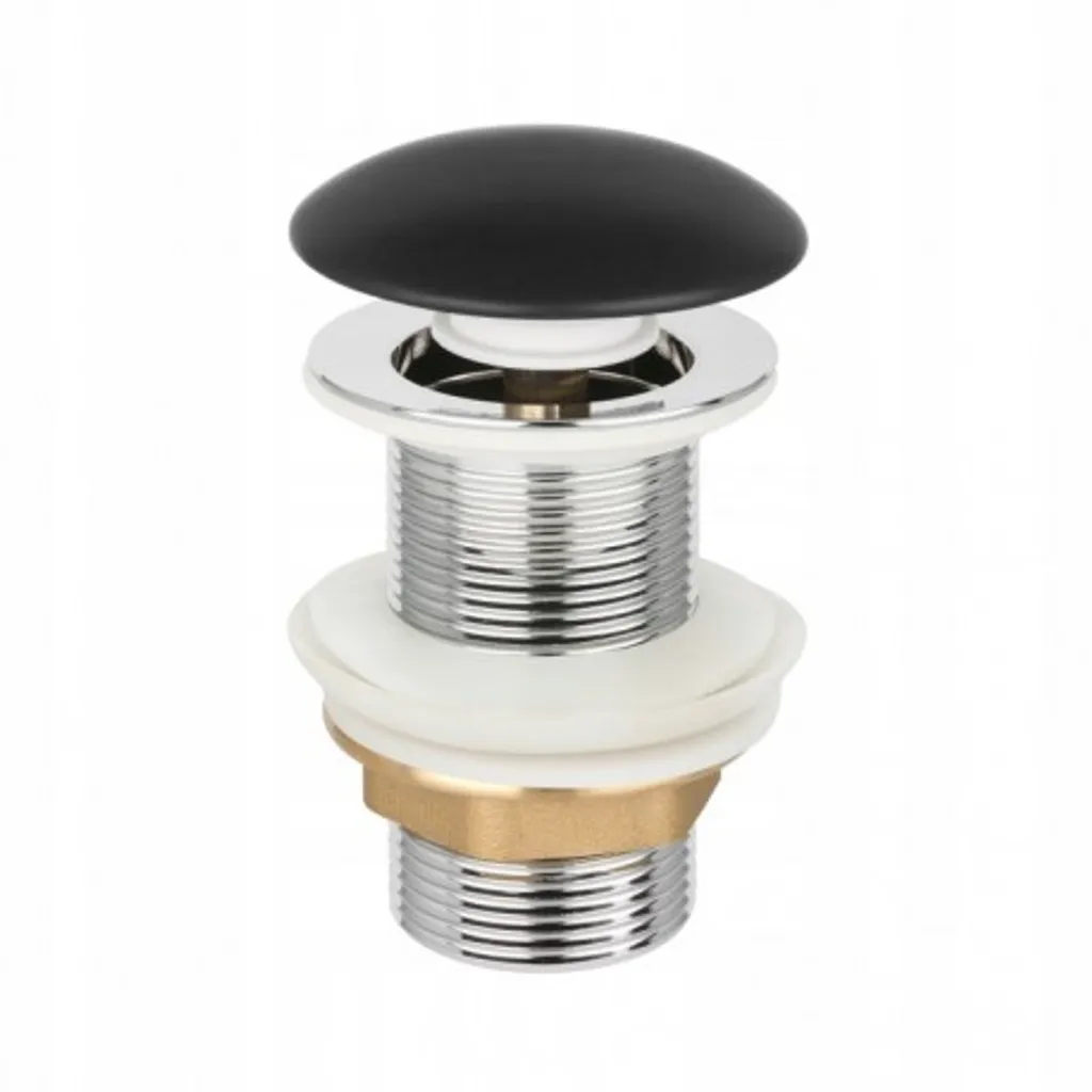 Piletta Scarico H/Sc-B1-Cbp Click Clack - Ottone Nero Opaco Professionale