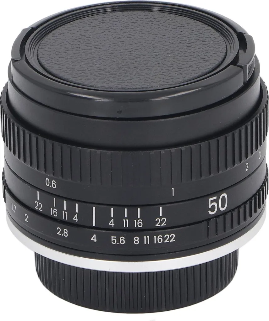 Objectif plein format 50mm F1.7 monture M42 manuelle haute précision