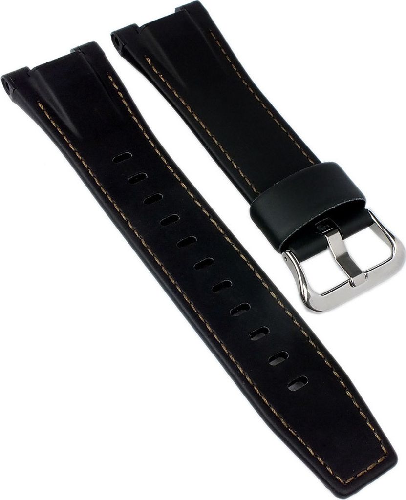 Casio G-Shock | Uhrenarmband Materialmix schwarz GST-W120L