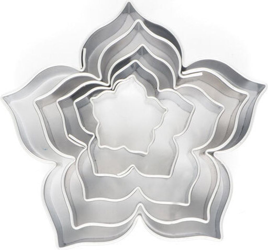 Keksausstecher Lilie set/5