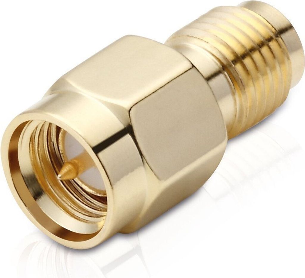 Adapter SMA-Anschluss (mit Pin) auf RP-SMA-Anschluss ( mit Produktbild 