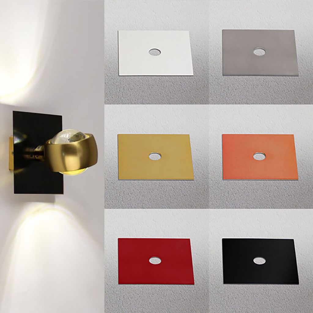 s.luce Dekoplatte passend zu Beam 12x12cm Weiß