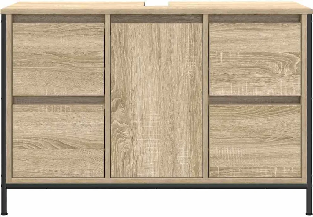 Soluzioni di Archiviazione: Mobiletto vidaXL Rovere Sonoma per Ufficio