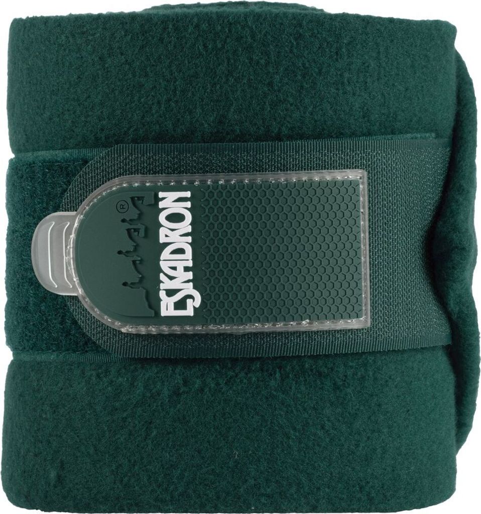 Eskadron Fleecebandagen Basic Bandagen Warmblut racingreen