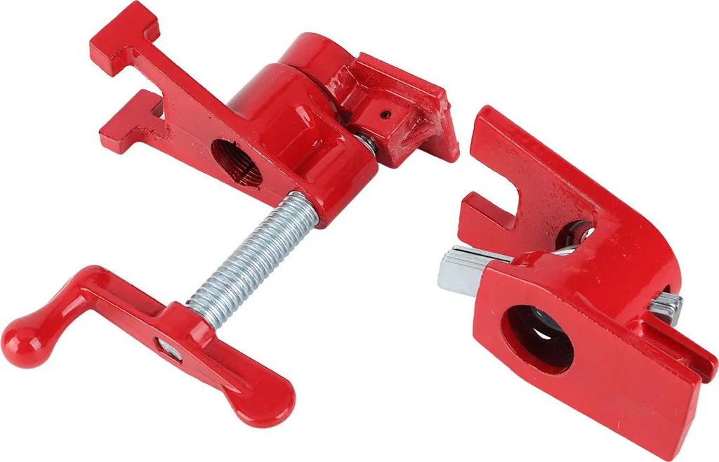Collier de serrage vertical rapide 3/4", outil menuiserie bois robuste