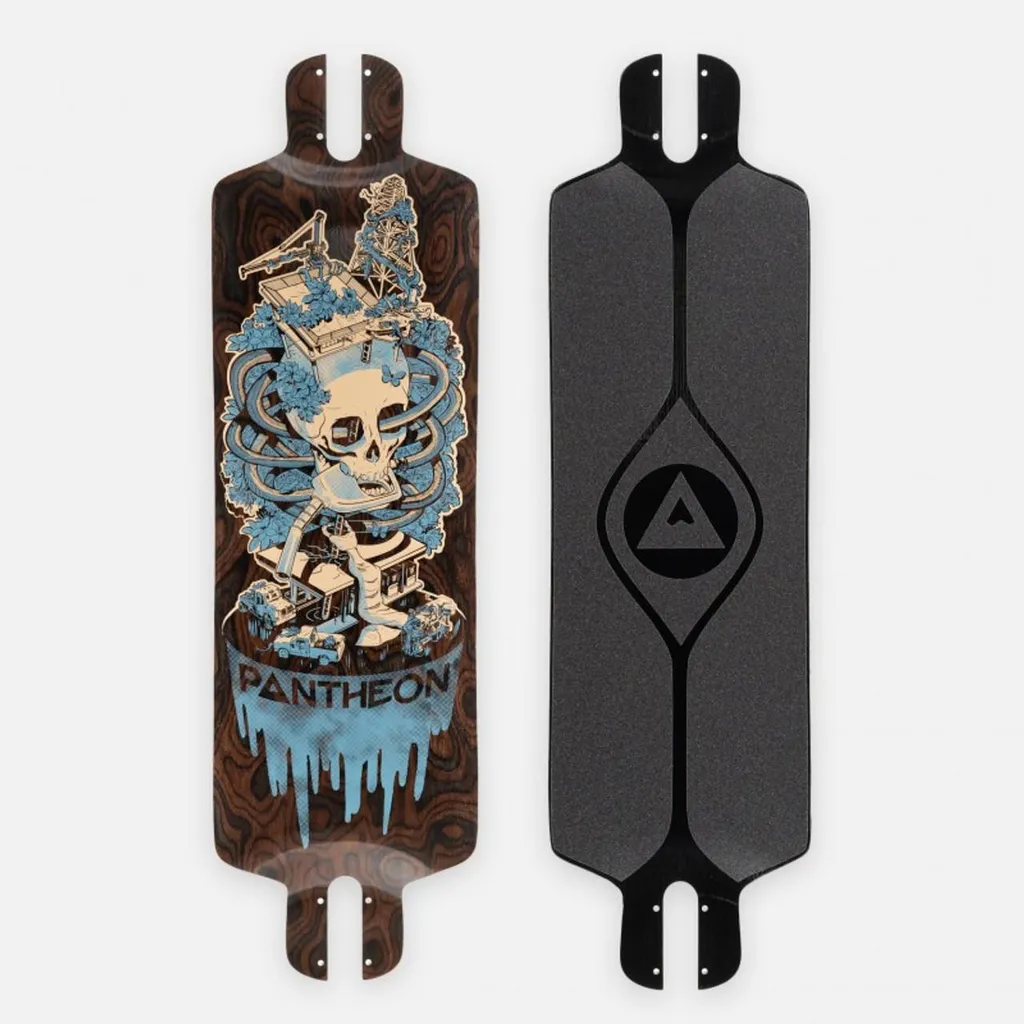 Planche Pantheon Pranayama Gas Guzzler - Deck Rigide avec Graphisme Unique