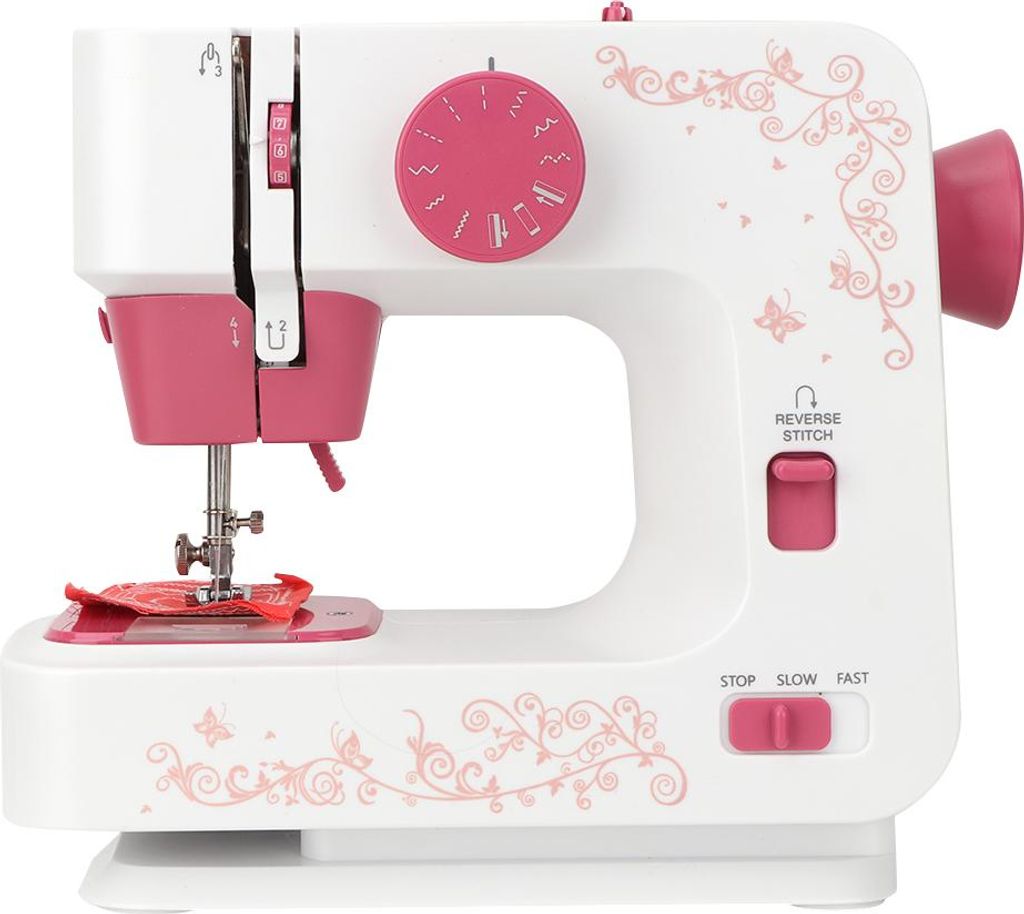 Mini-Handnähmaschine für den Haushalt mit 12 Stichen