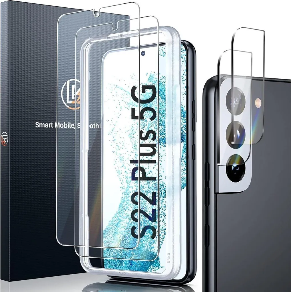 Protection écran Samsung S22 Plus 5G et caméra arrière haute résistance