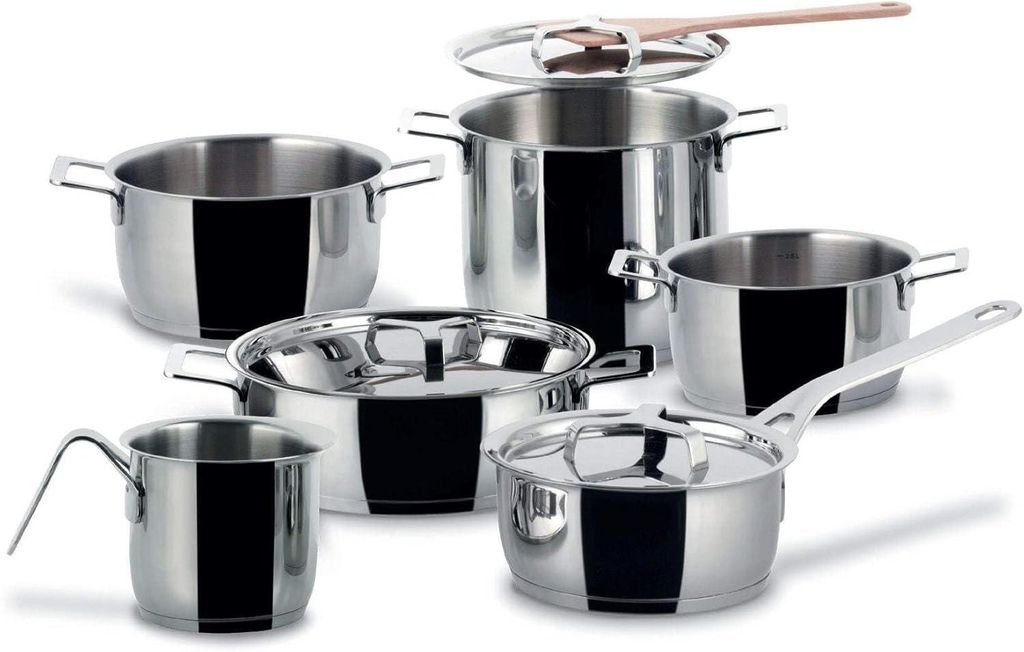 Alessi Pots&Pans Set 9 Pcs. (Art.-Nr. AJM100S9, EAN Immagine del prodotto 