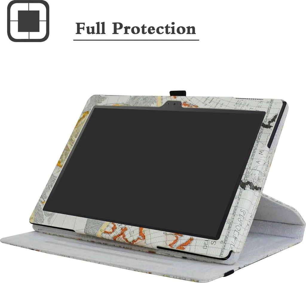 Support Tablette Lenovo Tab4 10 : Housse Pivotante Mode Portrait - 2