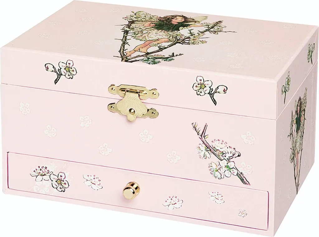 Boîte à musique Cerises F.Fairies - Cadeau de Naissance et Bijoux