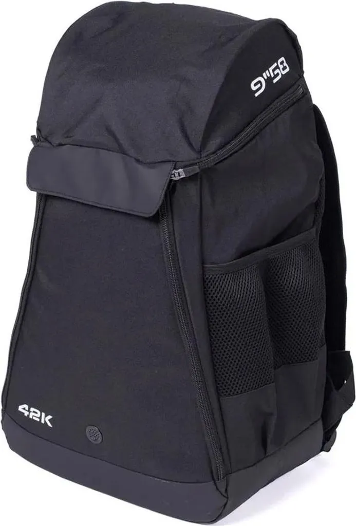 Sac à dos de sport 30L étanche noir pour entraînement running et trail