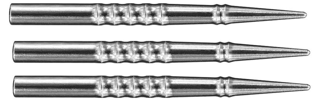 Harrows - Dartspitze "Lance Machined", Stahlspitze 3er-Pack PP4098 (32 mm) (Silber)
