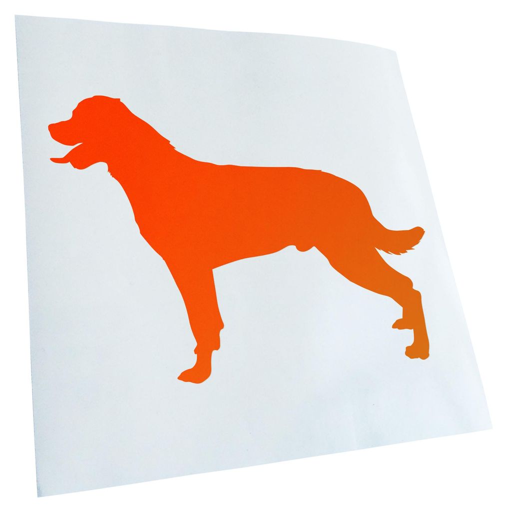 Kiwistar - Autoaufkleber - Rottweiler Hunderasse Dog Heckscheibenaufkleber - Aufkleber für Auto Kfz Fahrrad, LKW, Truck Mofa