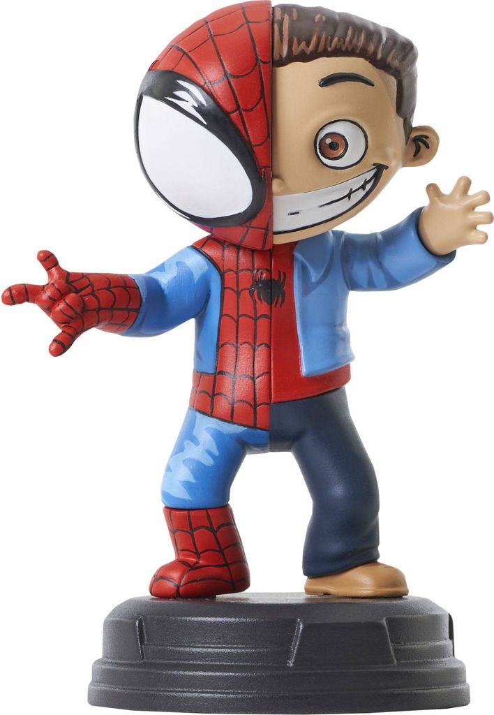 Marvel Animated Statue Peter Parker 10 cm
