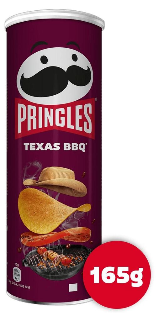 Pringles Texas BBQ (19 x 165g) Produktbild 