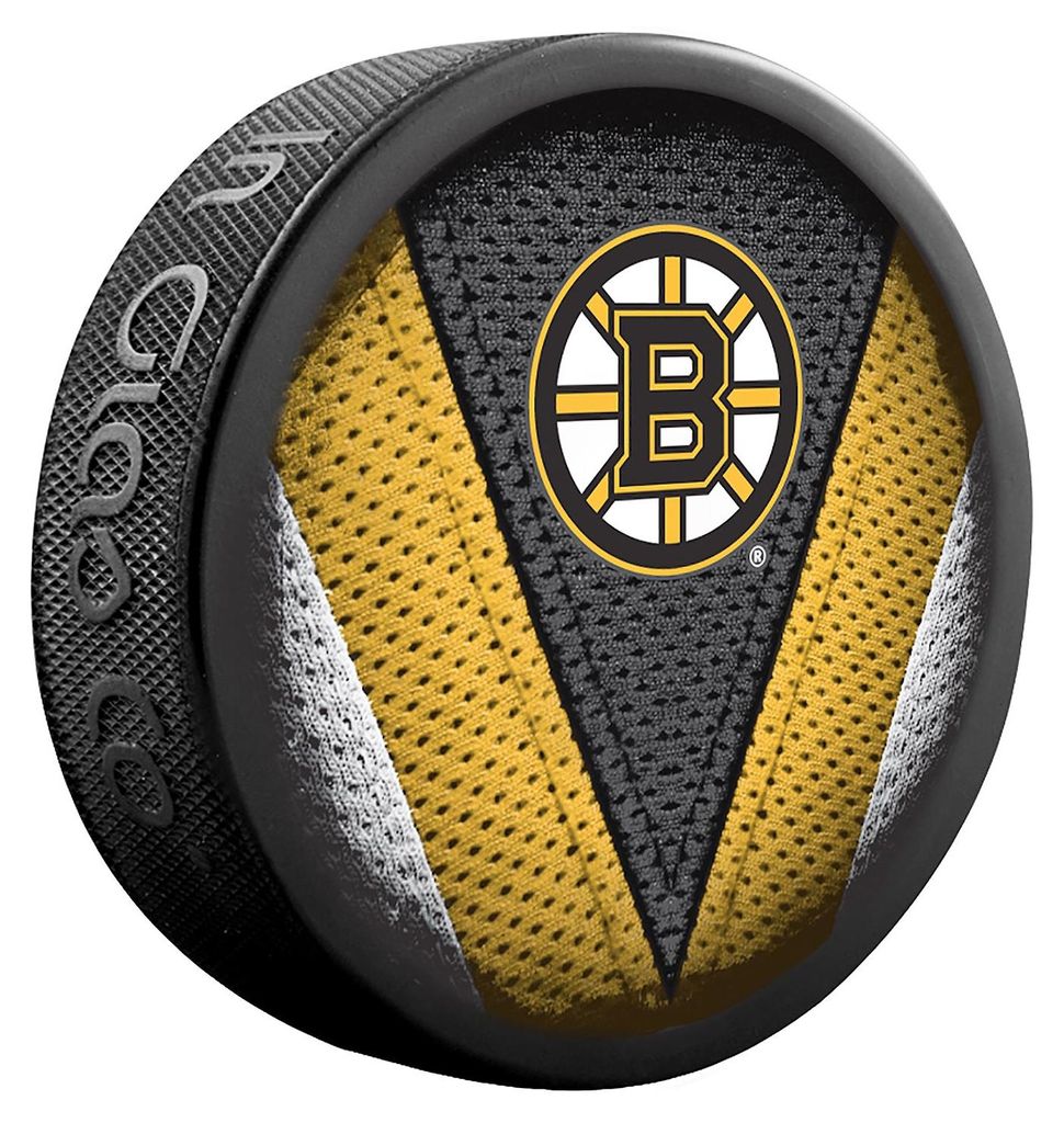 NHL Souvenir Puck Basic - Blister, NHL Teams:Boston Bruins Produktbild 