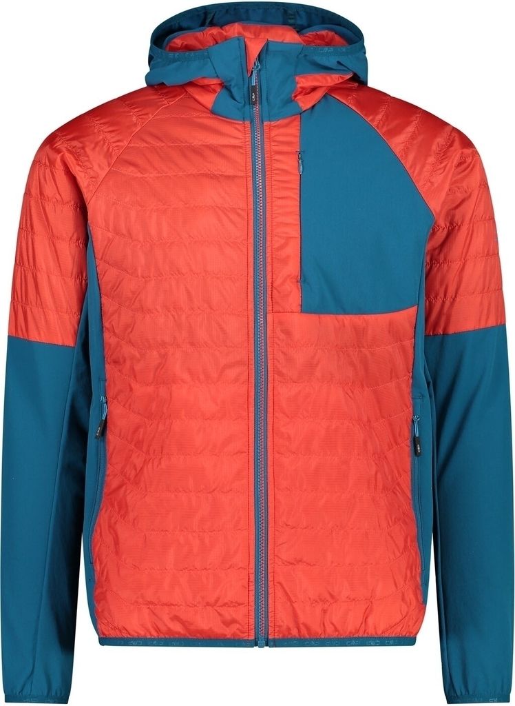 Cmp Man Hybrid Jacket Fix Hood C812 Fire 52