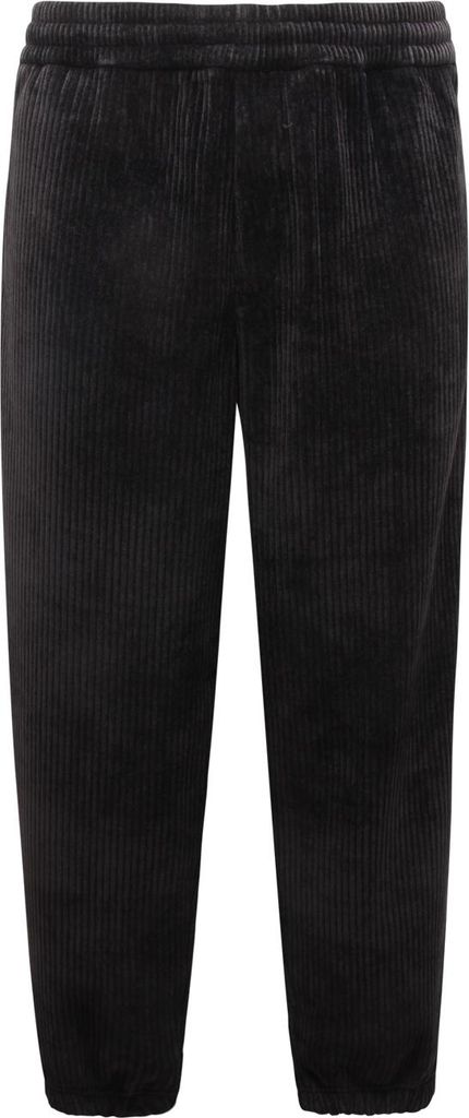 M3385 Pantalone Velluto Uomo Emporio Armani Man Velvet Trousers Black
