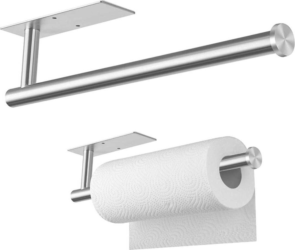 Porte-serviettes Loft, argent, acier inoxydable, Image du produit 
