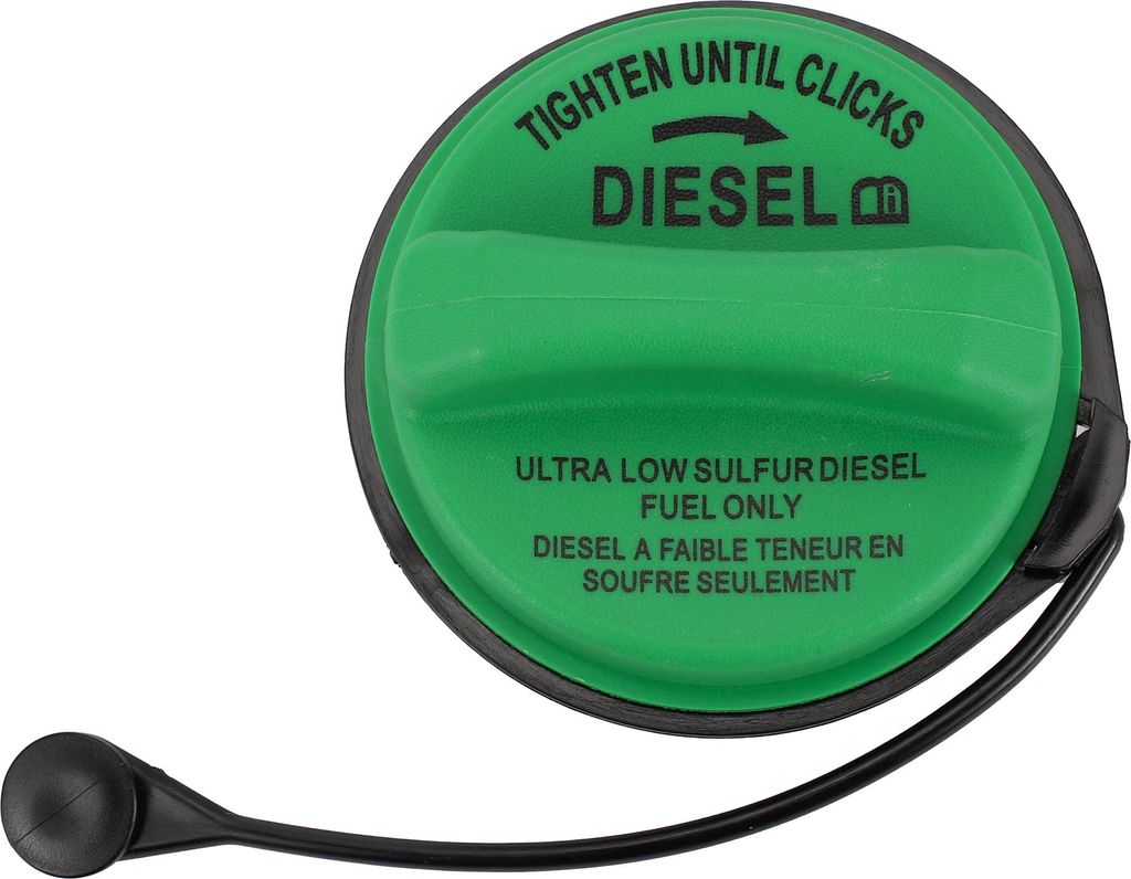 Kraftstofftankdeckel für Ford F-250/F-350 Super Duty 2008-2016 Nr. 8C3Z9030C Kraftstoffeinfüllstutzen Schwarz Weiß Grün