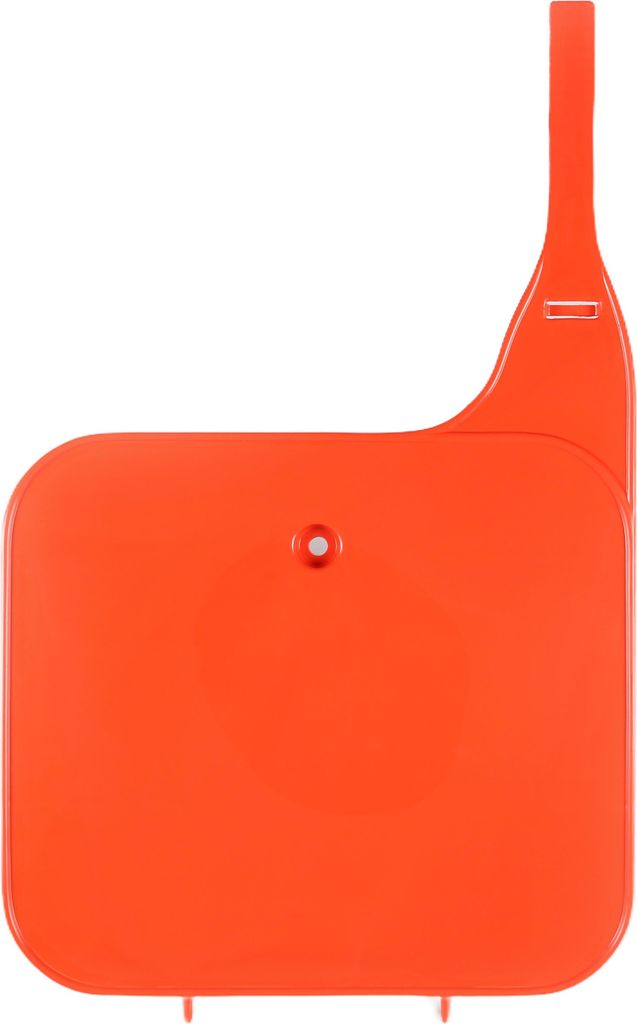 Startnummerntafel UFO PLAST Verkleidung Frontnummerntafel für Honda CR R 125 - 500 ccm Bj. 1985 - 1994, Farbe:orange OEM