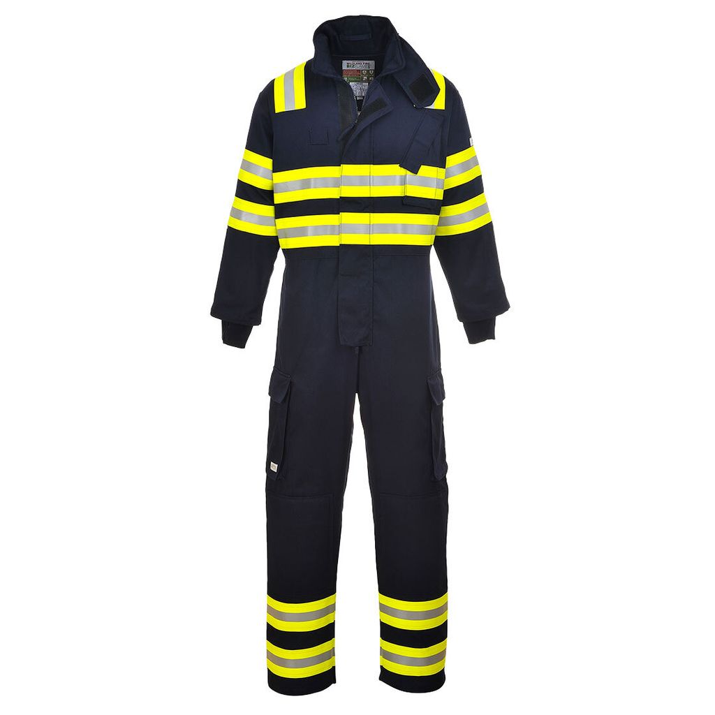 Portwest FR98 Waldbrand Overall Navy Gr. S