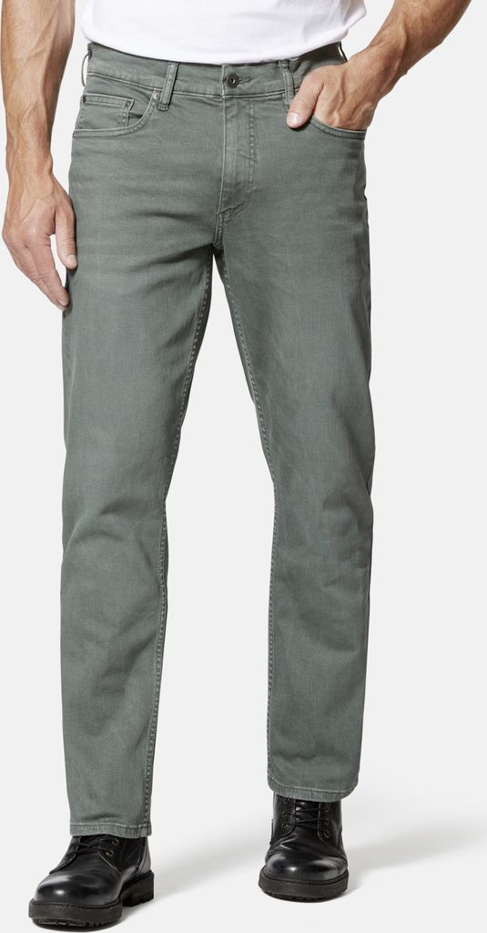 HERO by John Medoox PHOENIX DENIM BIG COLOUR Herren 5-Pocket-Jeans Straight Fit W42 / L30 green lake