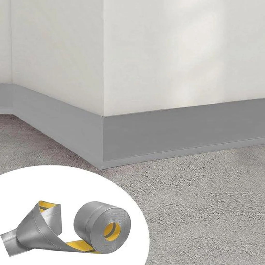 Plinthe flexible en PVC 50 x 20 mm - Finition étanche cuisine et bain