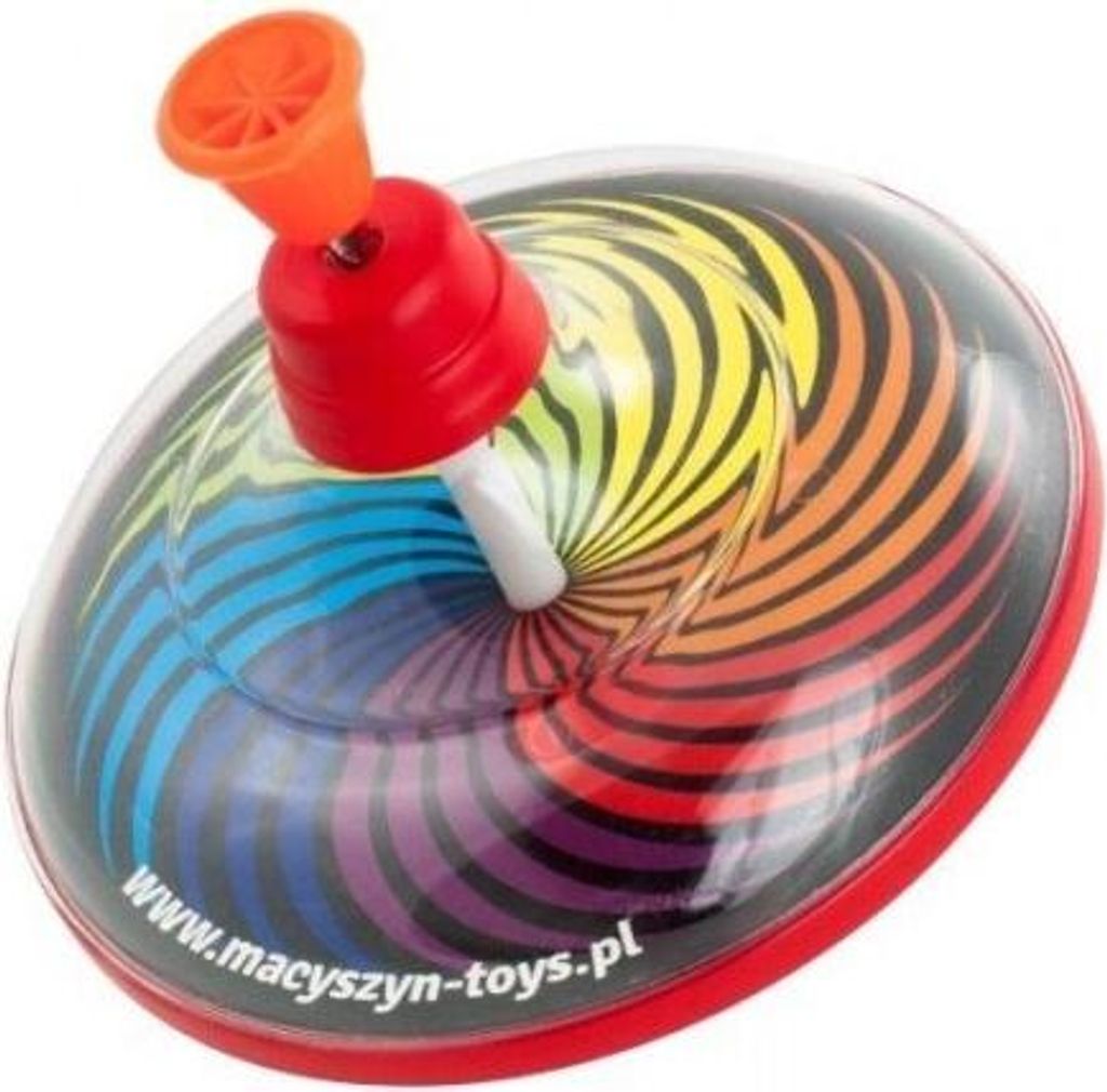 Transparenter Kreisel Lux (Spielzeug, Kreisel)