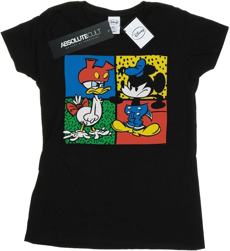 Disney - "Clothes Swap" T-Shirt für Damen BI32297 (S) (Schwarz)