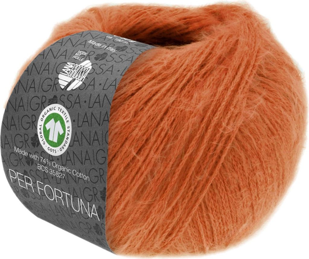 Lana Grossa - Per Fortuna GOTS 0056 zimt Produktbild 