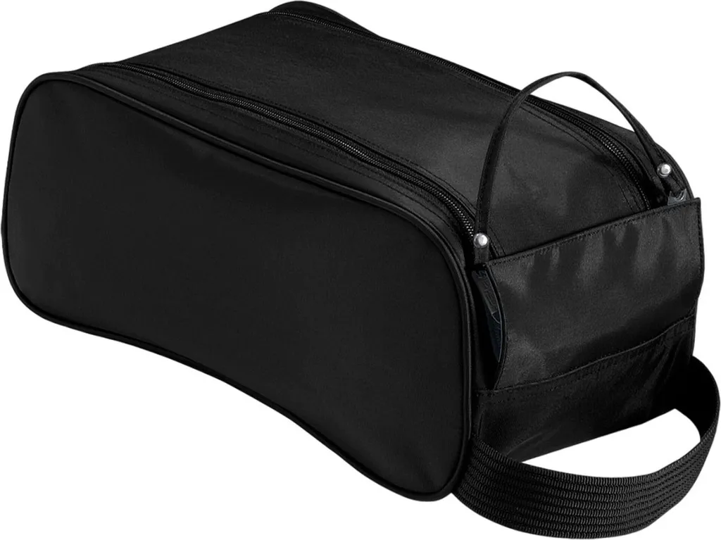 Quadra - Borsa per scarpe "Teamwear" RW9931 (Taglia unica) (Nero)